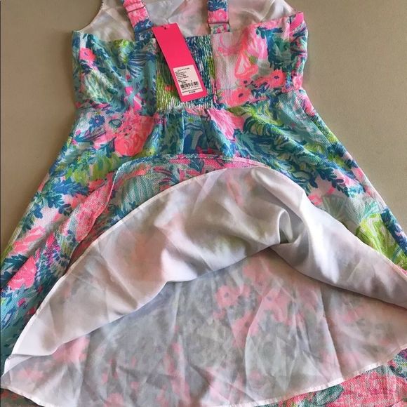 Lilly Pulitzer Daffodil Dress Fished My Wish - Picture 7 of 12